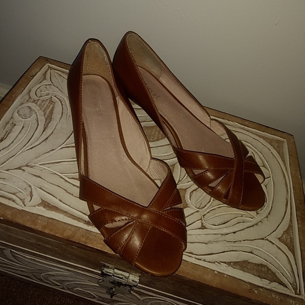 Slip On Sandle Heels